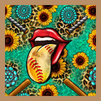 Softball Lips Sunflowers And Gemstones Seamless Pattern Vintage Hoodie | Teevron