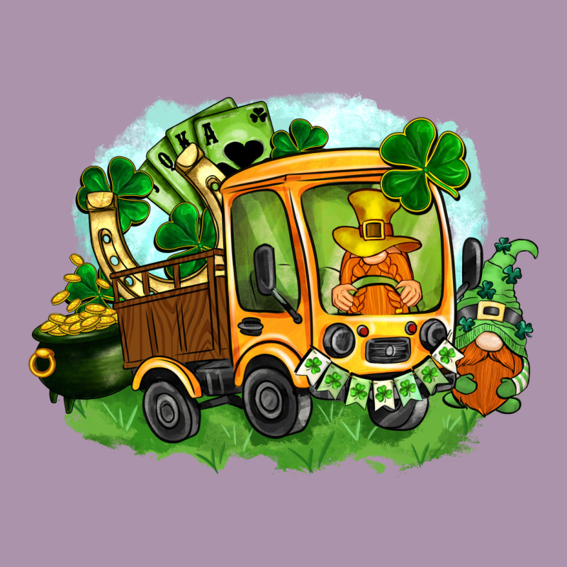 Truck Saint Patricks Day Heavyweight Hoodie by FaDigitalArtStudio | Teevron