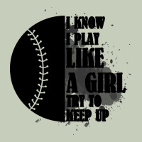 I Know I Play Like A Girl Try To Keep Up Long Sleeve Tee | Teevron