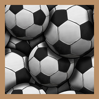Soccer Seamless Pattern Vintage Hoodie | Teevron