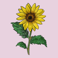 Sunray Yellow Sunflower Ladies Tee | Teevron