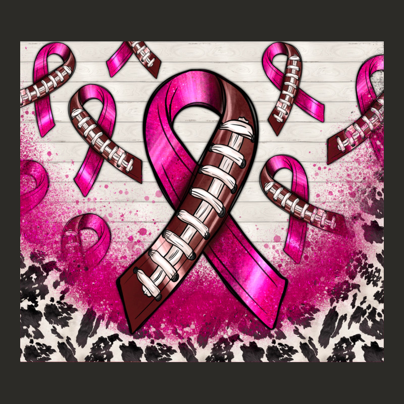Breast Cancer American Football Ribbon Heavy Core Tee by NancyCooperArtShop | Teevron