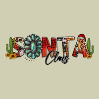 Western Christmas Santa Claus Sunflowers And Cactus Heavy Core Tee | Teevron