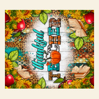Thankful Teacher Fall Tumbler Vintage Tee | Teevron
