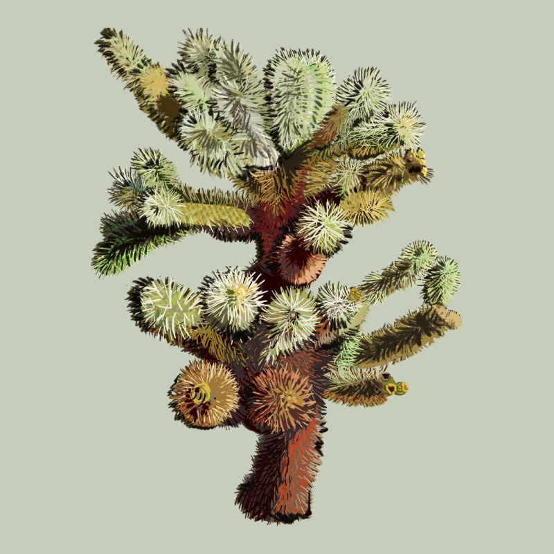 Cholla Tree Cactus Ladies Tee by LillyAllenDesigns | Teevron