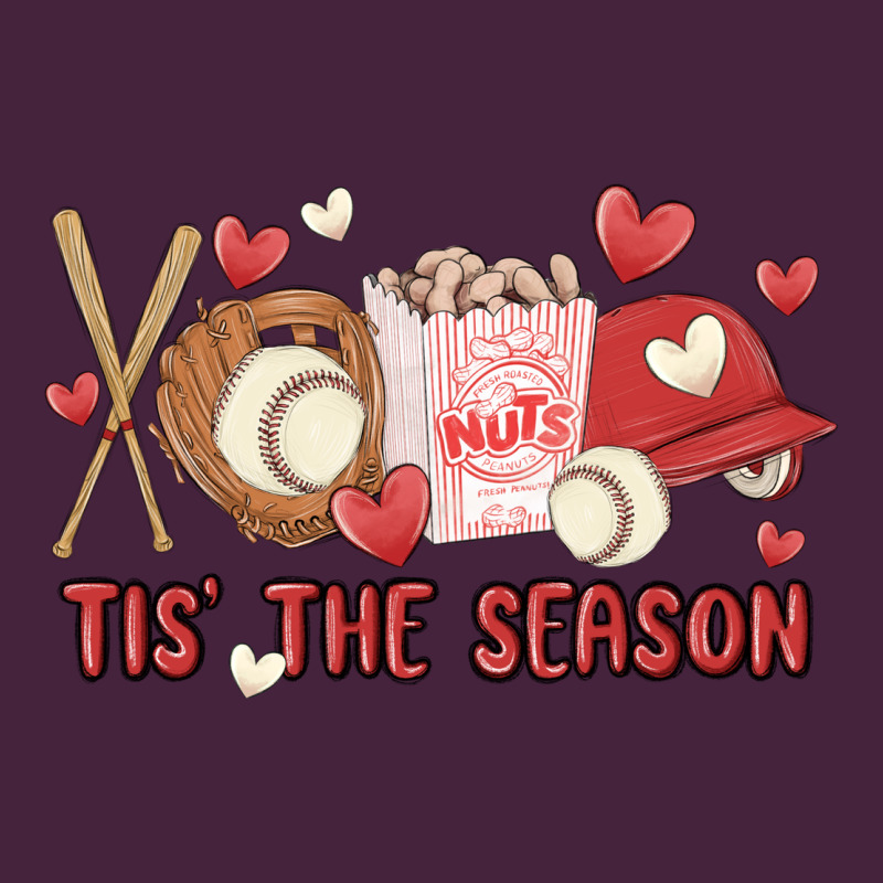 Tis The Season Baseball Premium Tee by MaliasSmallBusiness | Teevron