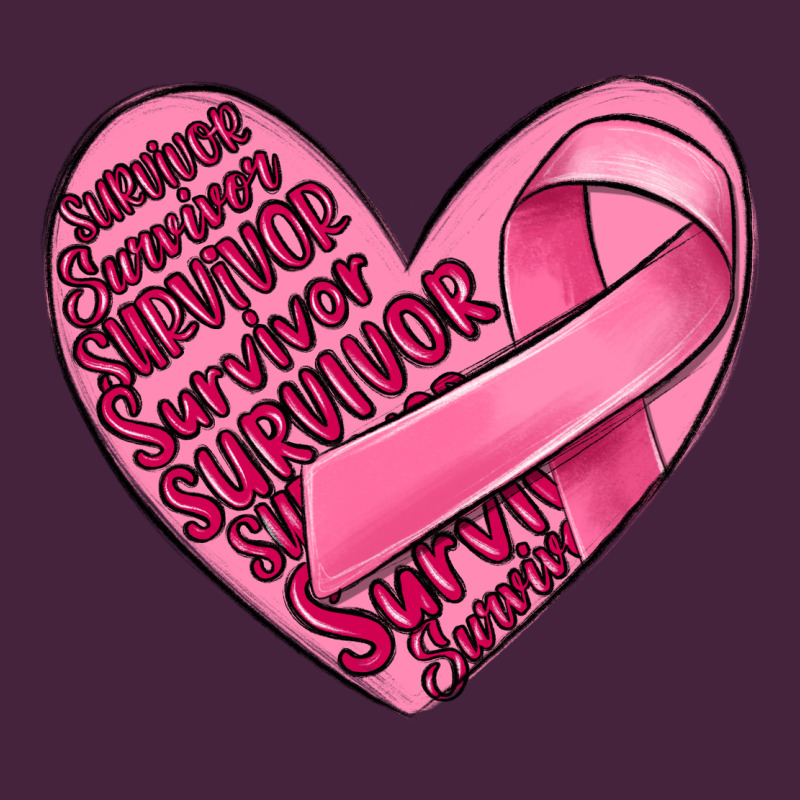 Heart Breast Cancer Premium Tee by MaliasSmallBusiness | Teevron