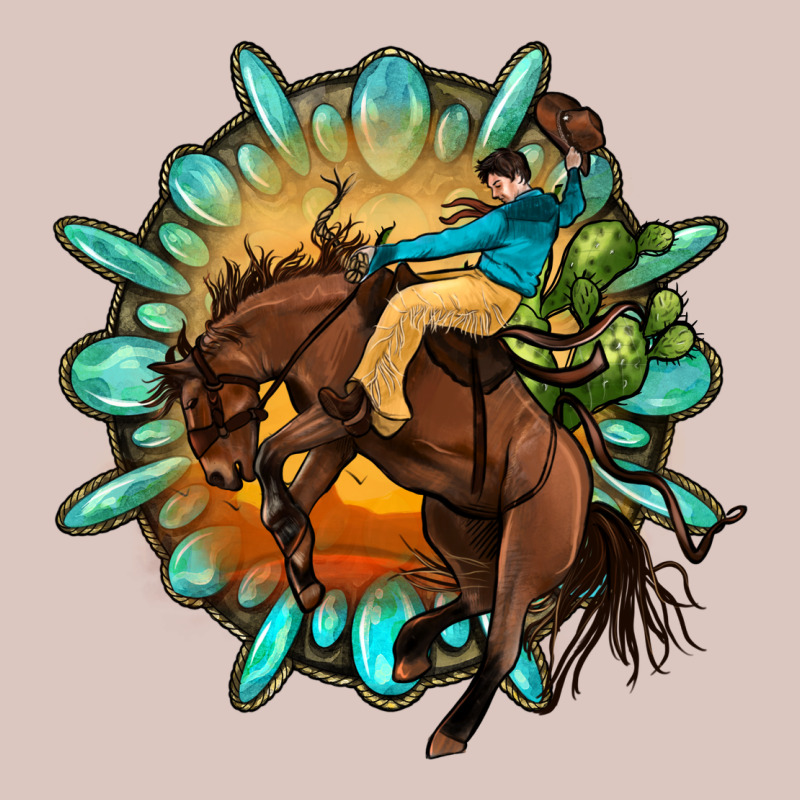 Gemstone Cowboy Premium Hoodie by OliviaCreatesArt | Teevron