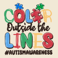 Color Outside The Lines Autism Awareness Premium Tee | Teevron