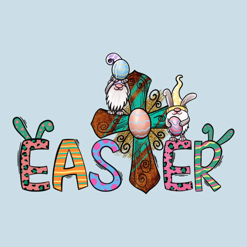 Cross Rabbit Easter Gnomes Ladies Tee by Jasminsmagicworld | Teevron
