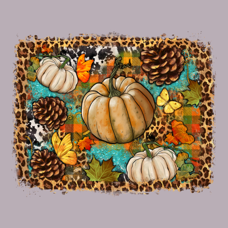 Fall Pumpkin Background Vintage Tee by BundleAndBundleShop | Teevron
