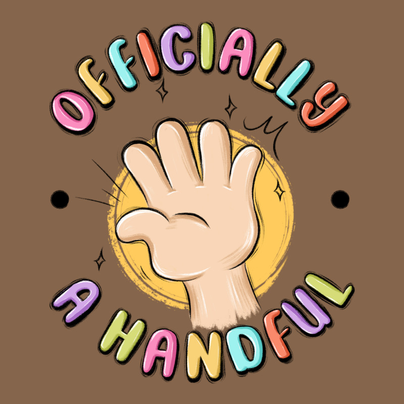 Officially A Handful Premium Tee by MaliasSmallBusiness | Teevron