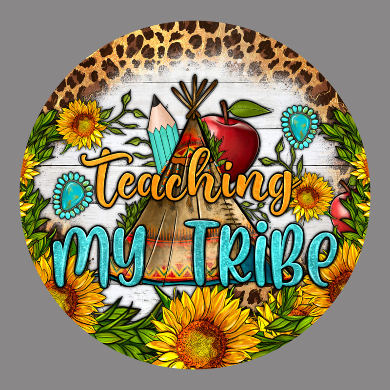 Teaching My Tribe Round Earring Vintage Tee by BundleAndBundleShop | Teevron