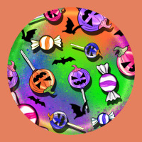 Halloween Round Earrings 4 Classic Tee | Teevron
