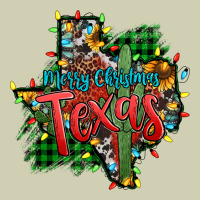 Western Desert Christmas Texas Map Heavy Core Tee | Teevron