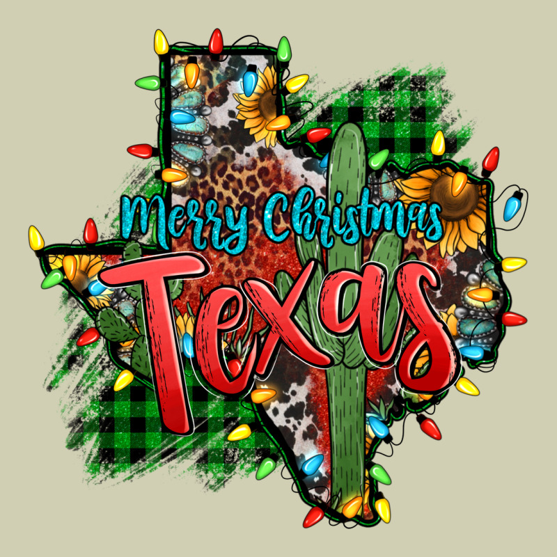 Western Desert Christmas Texas Map Heavy Core Tee by Jasminsmagicworld | Teevron