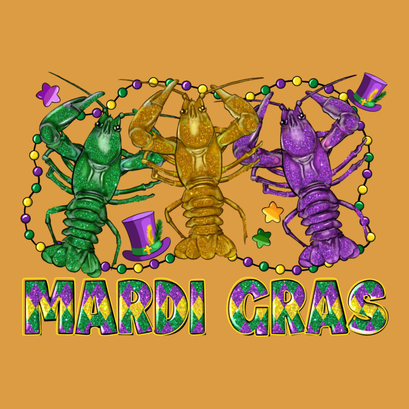 Mardi Gras Crawfish Urban Heavy Tee by LillyAllenDesigns | Teevron