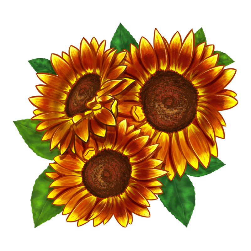 Tiger Eyes Sunflower Ladies Tee by LillyAllenDesigns | Teevron