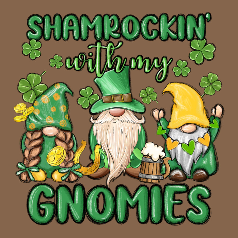 Shamrock With My Gnomies Premium Tee by MaliasSmallBusiness | Teevron