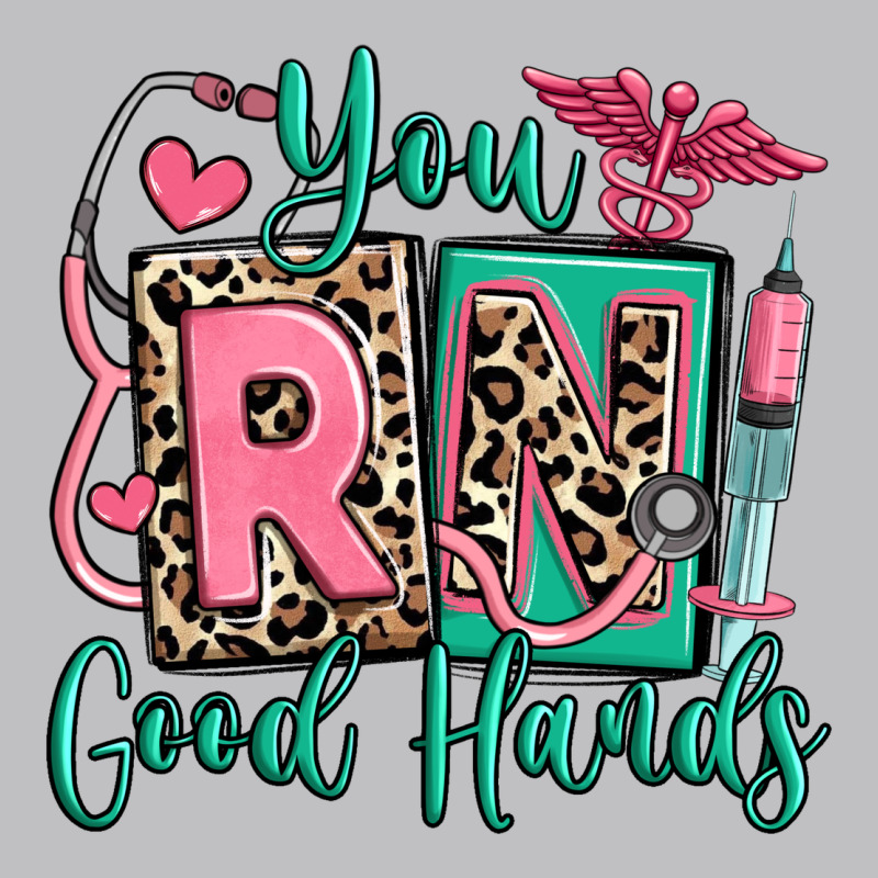 You Rn Good Hands Registered Nurse Long Sleeve Tee by RanaPortraitStore | Teevron