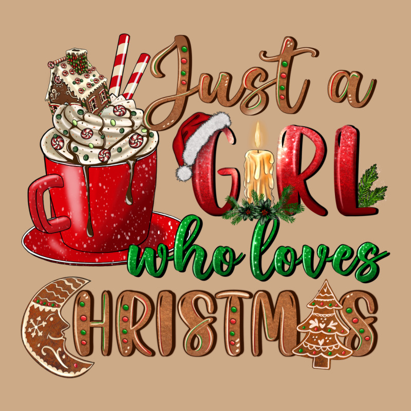 Just A Girl Who Loves Christmas Vintage Hoodie by BundleAndBundleShop | Teevron