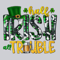 Half Irish All Trouble Urban Hoodie | Teevron