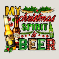 My Christmas Spirit Is Beer With Beer Bottles Heavy Core Tee | Teevron