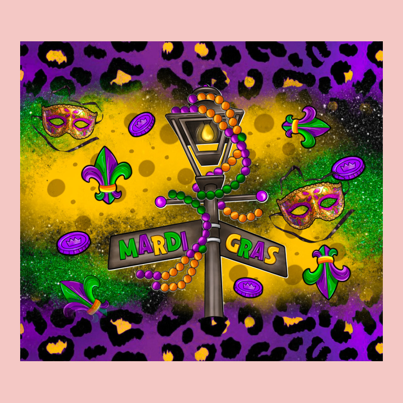 Mardi Gras Street Lights Urban Heavy Tee by LillyAllenDesigns | Teevron