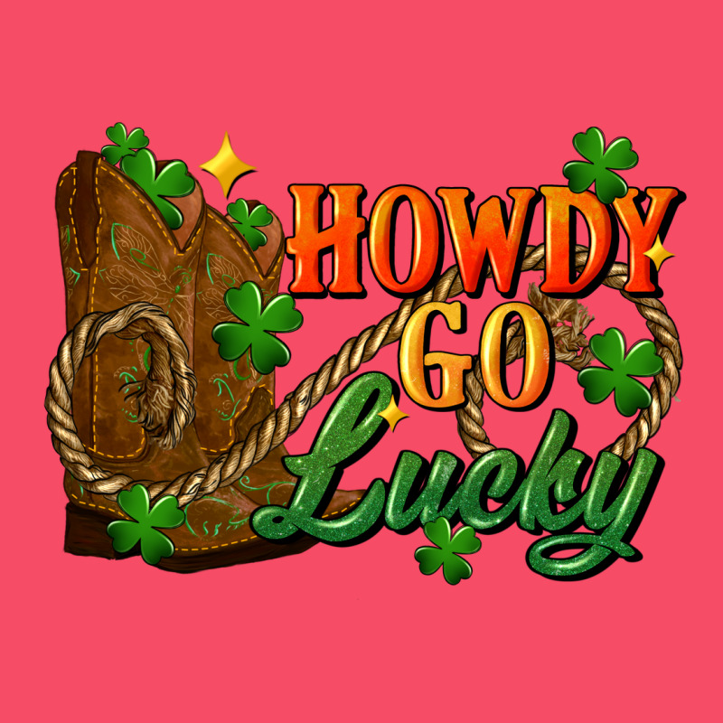 Howdy Go Lucky St. Patricks Day Premium Sweatshirt by FaDigitalArtStudio | Teevron