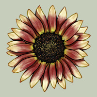 Strawberry Blonde Sunflower Ladies Tee | Teevron