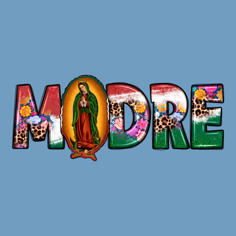 Mexican Flag Our Lady Of Guadalupe Madre Urban Heavy Tee by JahusDesignShop | Teevron