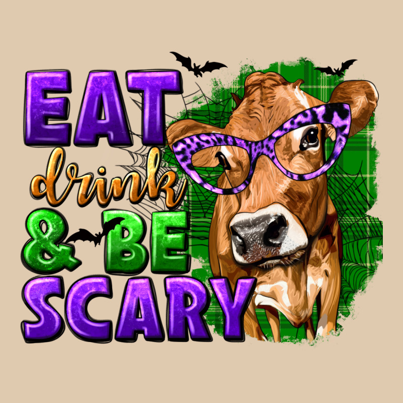 Eat Drink And Be Scary With Halloween Heavyweight Sweatshirt by texasbilliewilder | Teevron