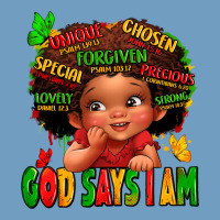 God Says I Am Juneteenth Kid Urban Heavy Tee | Teevron