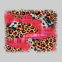 Valentine's Day Cowhide Leopard Background Premium Tee | Teevron