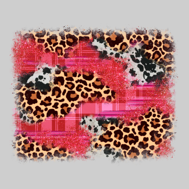 Valentine's Day Cowhide Leopard Background Premium Tee by JahusDesignShop | Teevron