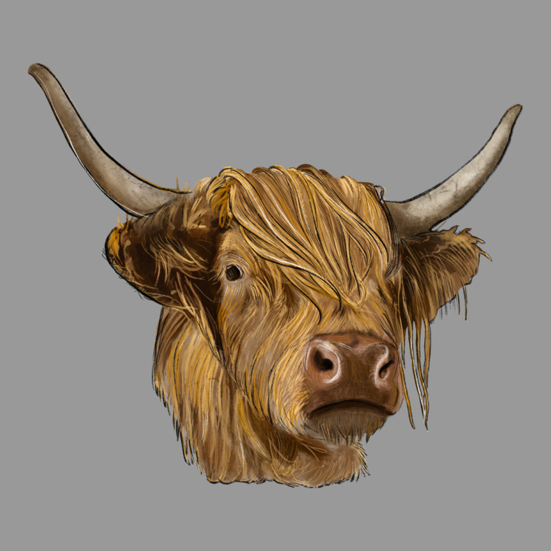 Highland Cow Vintage Hoodie by RanaPortraitStore | Teevron