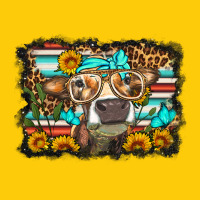 Sunflower Cow Olivia Premium Hoodie | Teevron