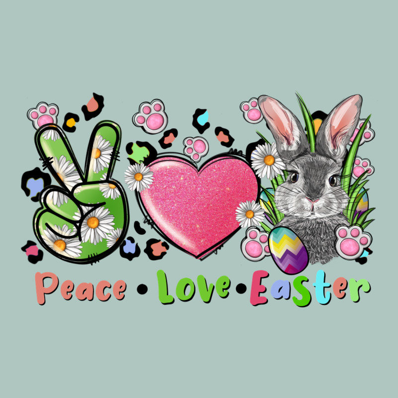Peace Love Easter Bunny Premium Sweatshirt by FaDigitalArtStudio | Teevron