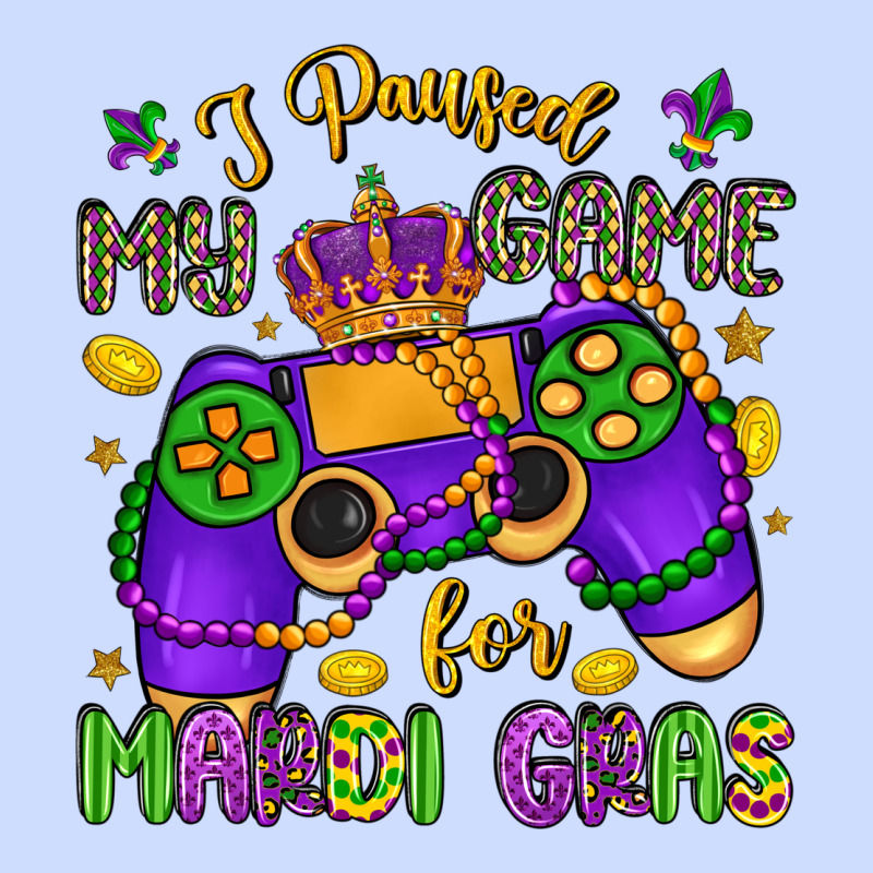I Paused My Game For Mardi Gras Urban Heavy Tee by LillyAllenDesigns | Teevron