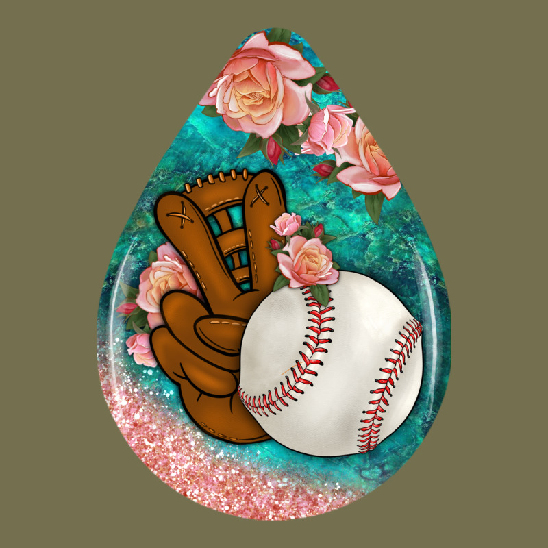 Baseball And Western Roses Teardrop  3 Vintage Hoodie by BundleAndBundleShop | Teevron