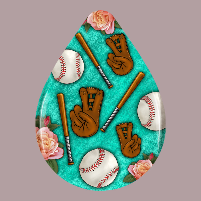 Baseball And Western Roses Teardrop  5 Vintage Hoodie by BundleAndBundleShop | Teevron