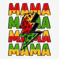 Mama Lightning Bolt Juneteenth Urban Heavy Tee | Teevron