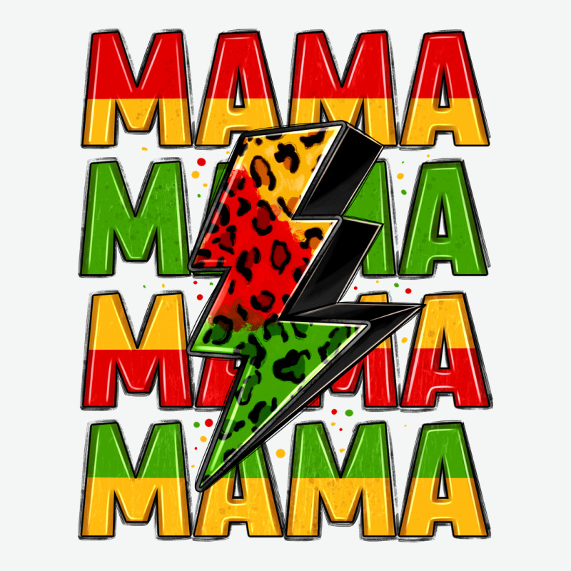 Mama Lightning Bolt Juneteenth Urban Heavy Tee by LillyAllenDesigns | Teevron
