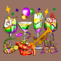 Mardi Gras Wine Glasses Olivia Premium Hoodie | Teevron