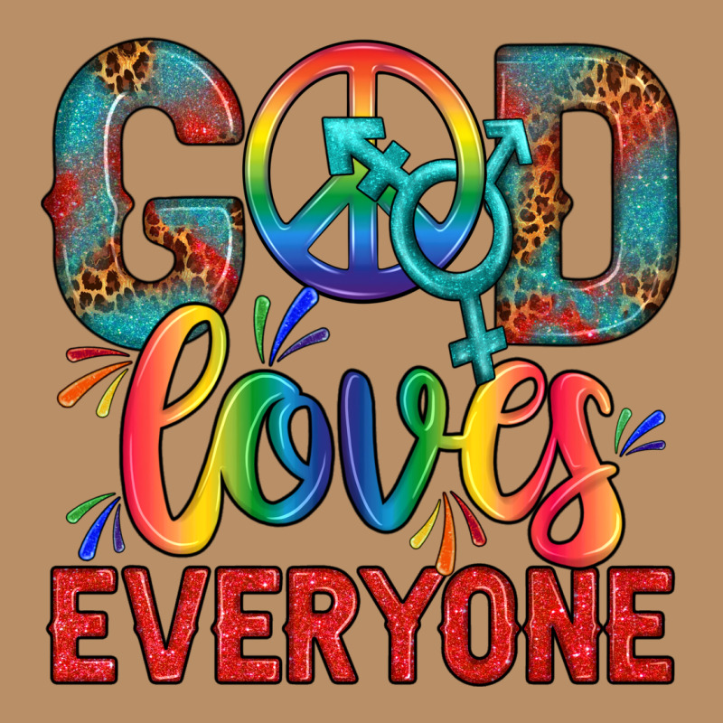Lgbtq God Loves Everyone With Unicorn Vintage Hoodie by BundleAndBundleShop | Teevron