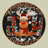 Joy Reindeer Christmas Ornament Heavy Core Tee | Teevron
