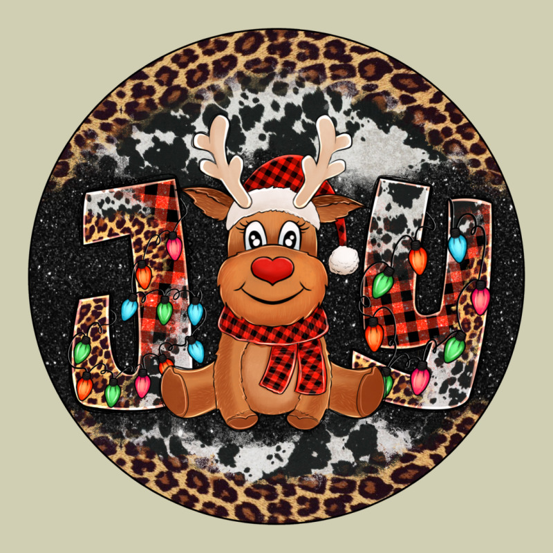 Joy Reindeer Christmas Ornament Heavy Core Tee by Jasminsmagicworld | Teevron