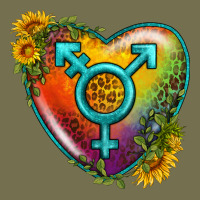 Lgbtq Heart With Sunflower Vintage Hoodie | Teevron