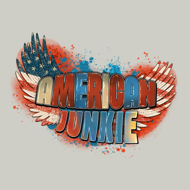 American Junkie 4th Of July Heavyweight Hoodie by FaDigitalArtStudio | Teevron