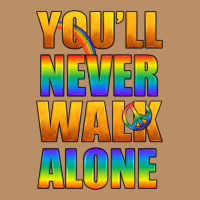 Lgbtq You'll Never Walk Alone With Peace Vintage Hoodie | Teevron